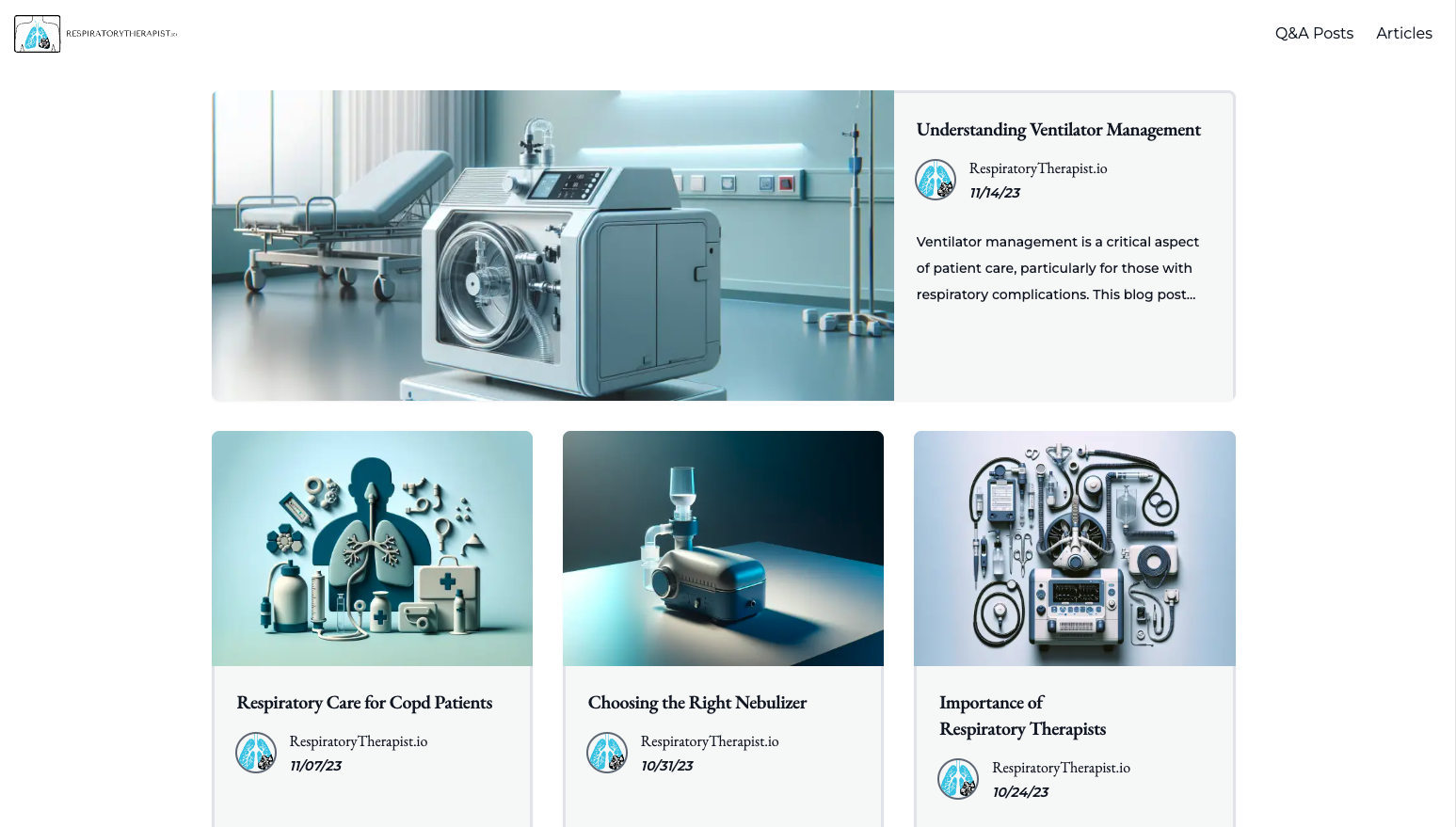 RespiratoryTherapist.io